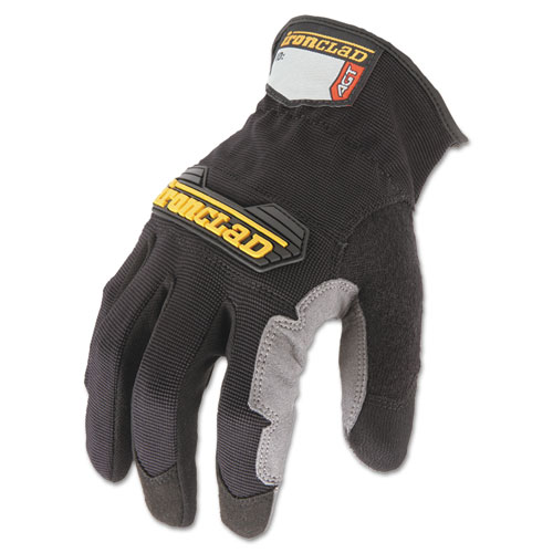 Image of Workforce Glove, Medium, Gray/Black, Pair