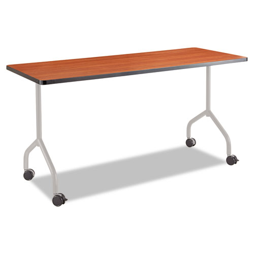 Impromptu Series T-Leg Table Base, Steel, 5 1/4w X 5 1/4d X 28h, Silver
