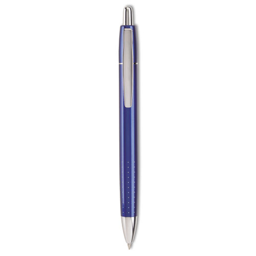 Axiom Premium Ballpoint Pen, Retractable, Medium 1 mm, Blue Ink, Cobalt Blue Barrel
