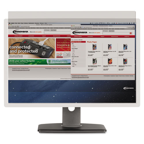 Image of Blackout Privacy Filter for 24" Widescreen Flat Panel Monitor, 16:9 Aspect Ratio