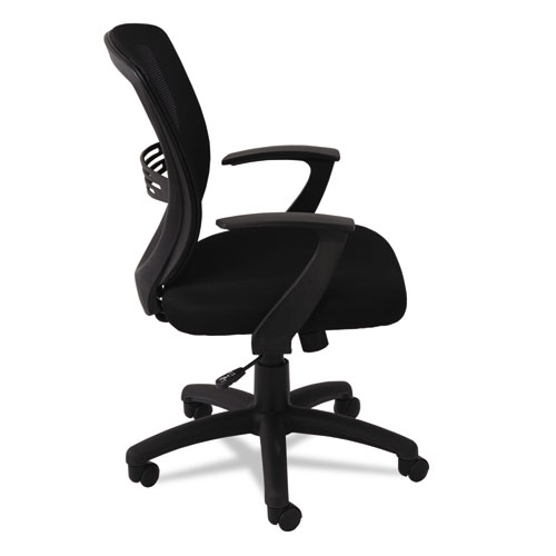 Image of Oif Swivel/Tilt Mesh Mid-Back Task Chair, Supports Up To 250 Lb, 17.91" To 21.45" Seat Height, Black