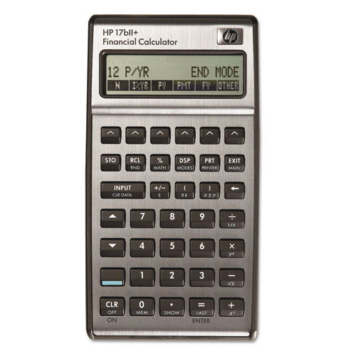 17bII+ Financial Calculator, 22-Digit LCD