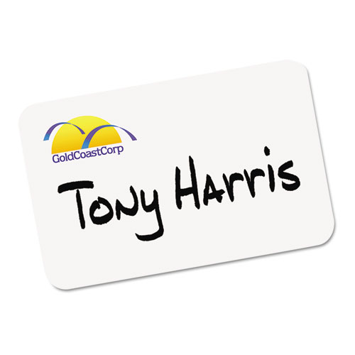 thumbnail image 2 of Avery Self-Adhesive Name Badges - 2 1/3 X 3 3/8 Inch Printable Labels, 100-Pack White 2 of 11