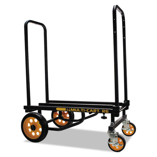 Image of Multi-Cart 8-in-1 Cart, 500 lb Capacity, 33.25 x 17.25 x 42.5, Black