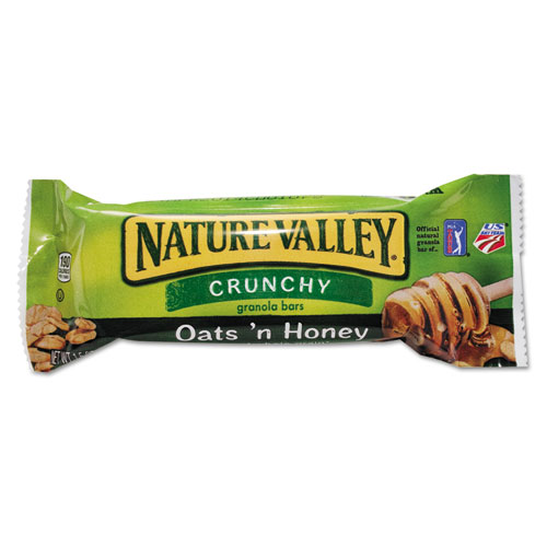 Nature Valley® Granola Bars, Oats'n Honey Cereal, 1.5 oz Bar, 18/Box