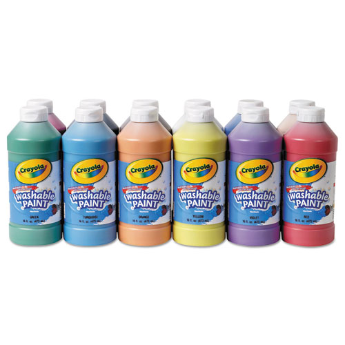 Crayola, Washable Paint, Brown, 1 Gal Bottle (CYO542128007)
