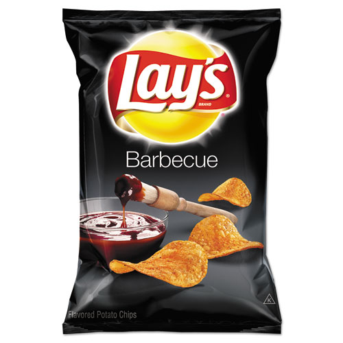 Bbq Potato Chips, 1.5 Oz Bag, 64/carton