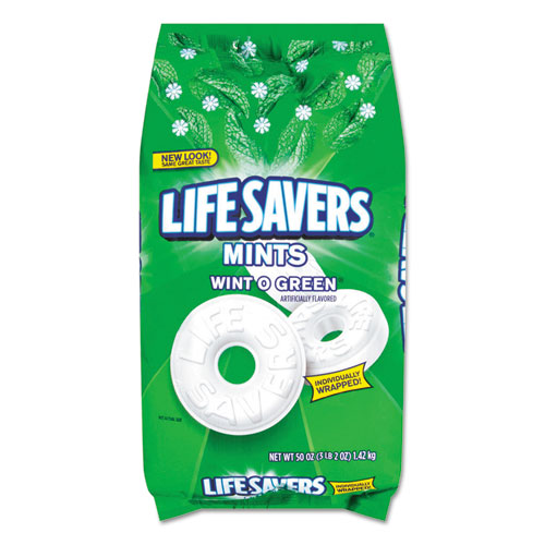 Hard Candy Mints, Wint-O-Green, 44.93 oz Bag