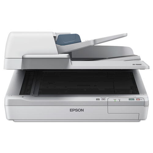 Epson® WorkForce DS-70000 Scanner, 600 dpi Optical Resolution, 200-Sheet Duplex Auto Document Feeder