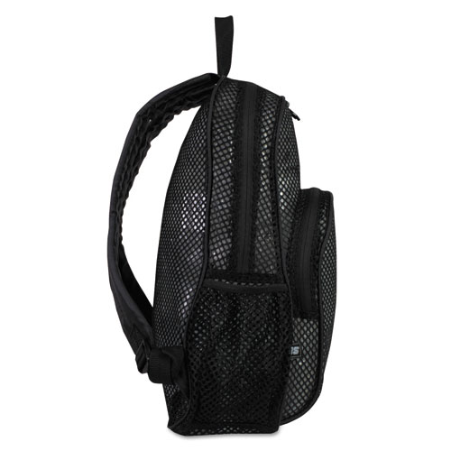 Image of Eastsport® Mesh Backpack, Fits Devices Up To 17", Polyester, 12 X 17.5 X 5.5, Black