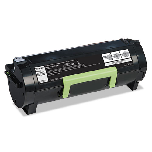 Image of Lexmark™ 60F1X00 Ultra High-Yield Toner, 20,000 Page-Yield, Black
