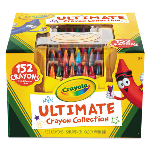Crayola® Ultimate Crayon Case, Sharpener Caddy, 152 Colors