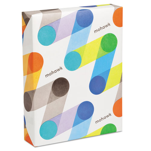Mohawk BriteHue Multipurpose Colored Paper, 20lb, 8 1/2 x 11, Blue, 500 Sheets