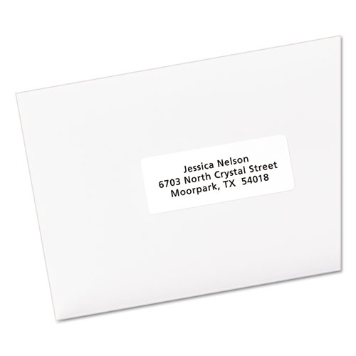 EcoFriendly Mailing Labels, Inkjet/Laser Printers, 1 x 2.63, White, 30/Sheet, 25 Sheets/Pack