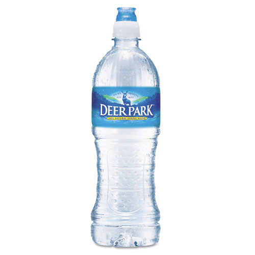 Deer Park® Natural Spring Water, 23.6 oz Bottle, 24 Bottles/Carton