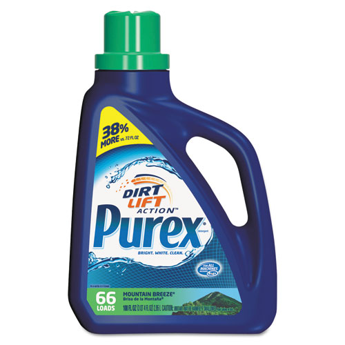 Purex 2X Ultra Concentrated Liquid Laundry Detergent, Mountain Breeze ...