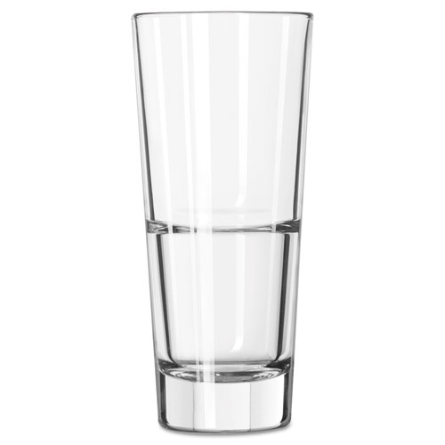 Libbey Endeavor Beverage Glasses, 10 oz, Clear, Hi-Ball Glass