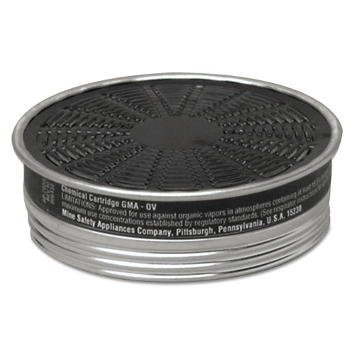 Gma Organic-Vapor Threaded-Respirator Cartridge, 10/box