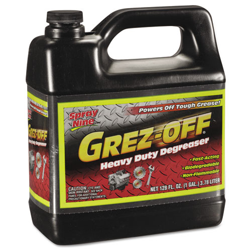 Grez-Off Heavy-Duty Degreaser, 1gal Bottle, 4/carton