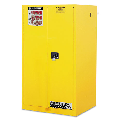 Sure-Grip Ex Standard Safety Cabinet, 34w X 34d X 65h, Yellow