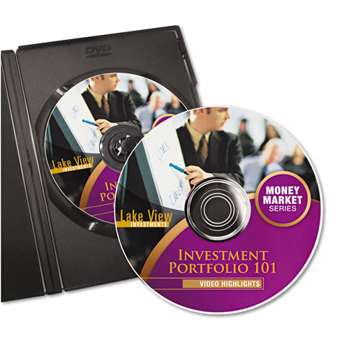 Image of Inkjet DVD Labels, Matte White, 20/Pack