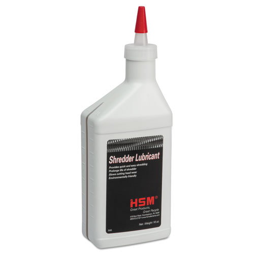 Image of Hsm Of America Shredder Oil, 16 Oz Bottle