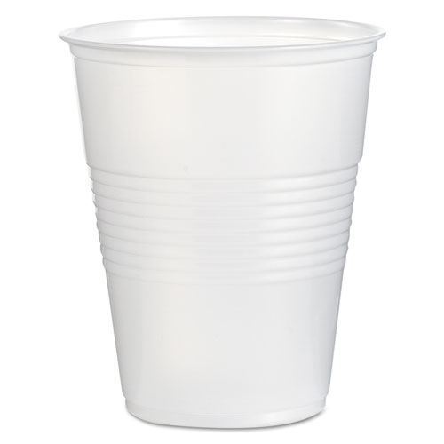 TRANSLUCENT PLASTIC COLD CUPS, 16 OZ, POLYPROPYLENE, 20 CUPS/SLEEVE, 50 SLEEVES/CARTON