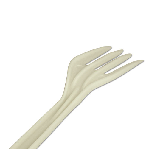 Image of Plant Starch Fork - 7", 50/Pack, 20 Pack/Carton