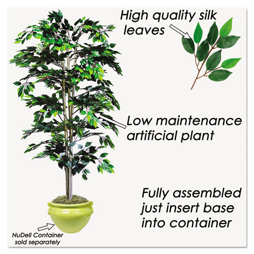 Image of Nudell™ Artificial Ficus Tree, 6 Ft Tall