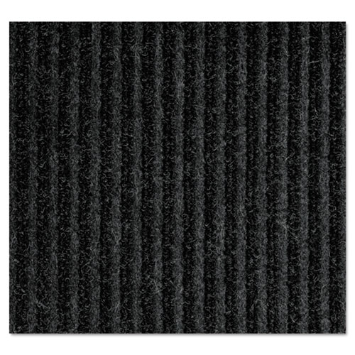 Image of Crown Needle-Rib Wiper/Scraper Mat, Polypropylene, 36 X 48, Charcoal