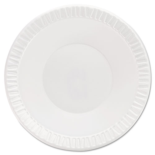 Dart® Quiet Classic Laminated Foam Dinnerware Bowls, 10 To 12 Oz, White, 125/Pack, 8 Packs/Carton