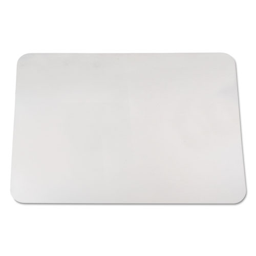 Artistic® Krystalview Desk Pad With Antimicrobial Protection, Glossy Finish, 24 X 19, Clear