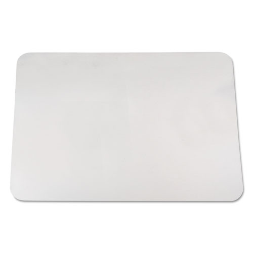 Artistic KrystalView Desk Pad with Antimicrobial Protection, 17 x 12, Frosted Finish, Clear | Bundle of 5 Each