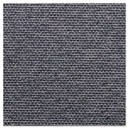 Image of Enclosed Fabric-Cork Board, 72 x 48, Gray Surface, Graphite Aluminum Frame