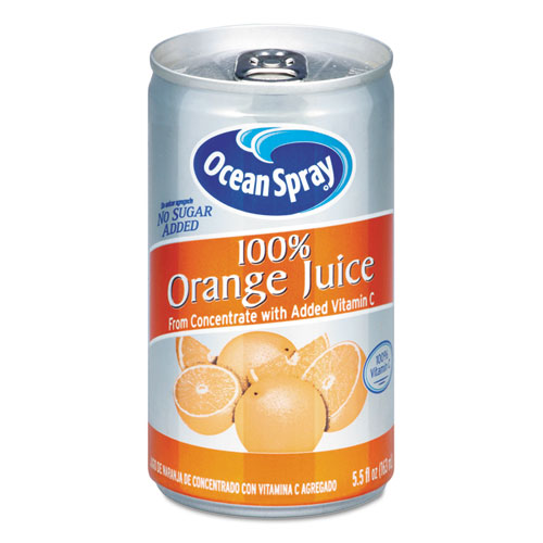 100 Juice, Orange, 5.5 oz Can