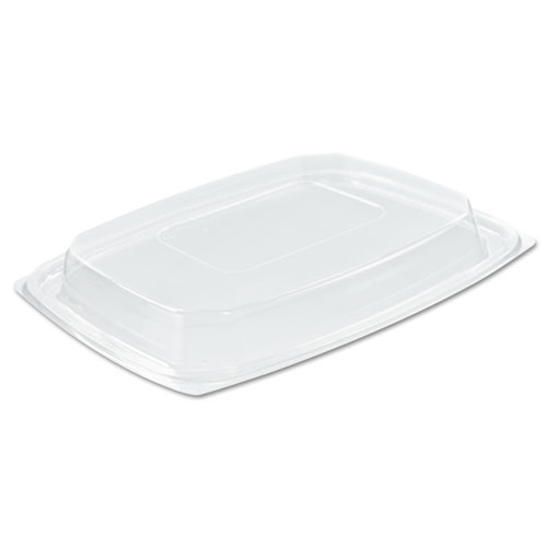 Clearpac Container Lids F/30-60oz Containers, Clear, Ops, 63/bag, 252/case