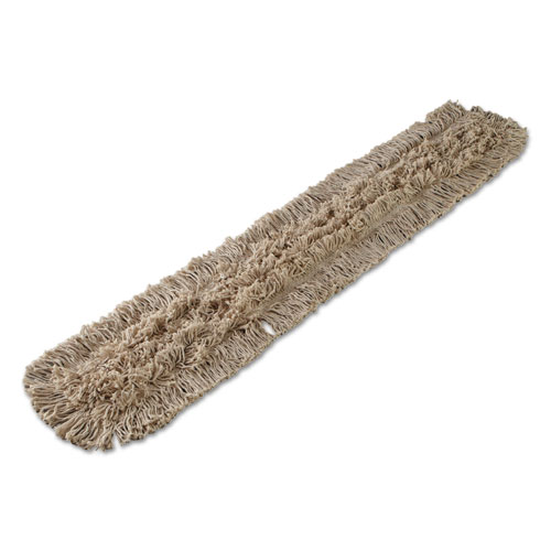 Image of Boardwalk® Mop Head, Dust, Cotton, 48 X 3, White
