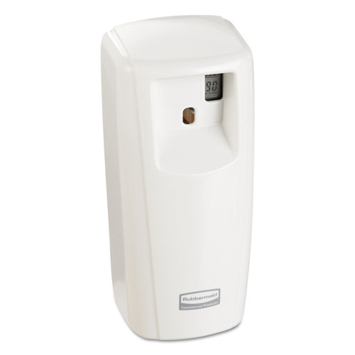 Rubbermaid® Commercial Tc Microburst Odor Control System 9000 Lcd, 3.6 X 4.33 X 8.75, White