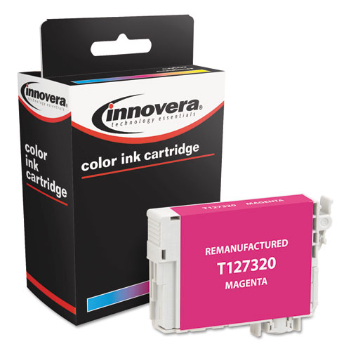 Remanufactured Magenta Ink, Replacement for 127 (T127320), 755 Page-Yield