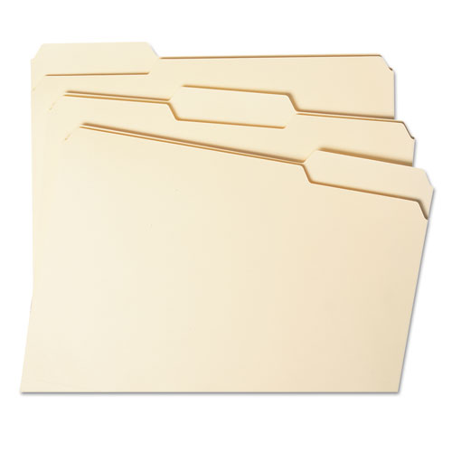 Smead 15405 Reinforced Tab File Folders, 1.5 inch Expansion, 1/3-Cut Tab