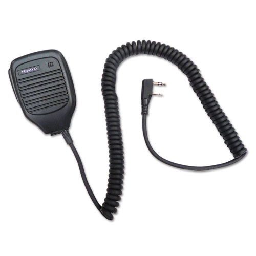 External Speaker Microphone For TK Series Two-Way Radios, Black | by Plexsupply