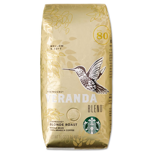 Starbucks® VERANDA BLEND Coffee, Ground,1 lb Bag, 6/Carton