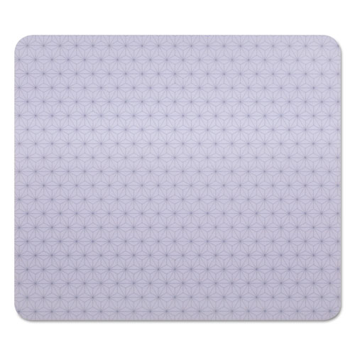 Precise Mouse Pad, Nonskid Back, 9 X 8, Gray/frostbyte