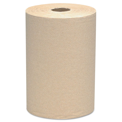 ESSENTIAL HARD ROLL TOWEL, 2" CORE, 8 X 800 FT, BROWN