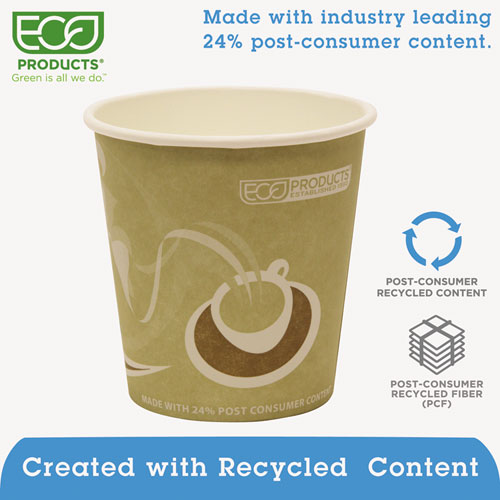 Evolution World 24% Recycled Content Hot Cups Convenience Pack - 10oz., 50/pk