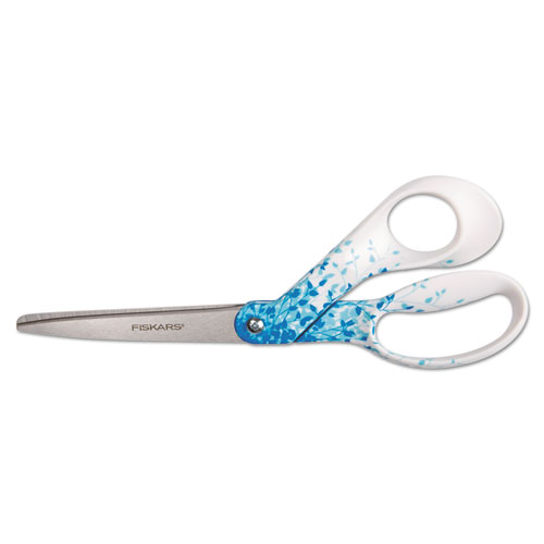 Our Finest Left-Hand Scissors 8" Length Red 3-3/10" Cut
