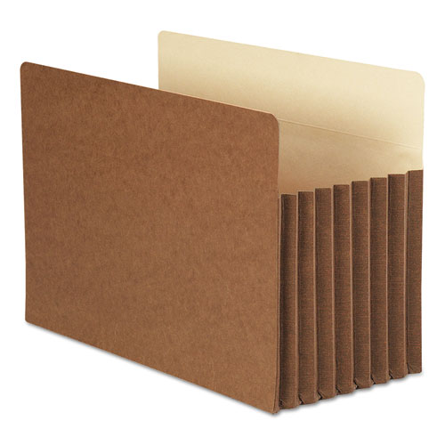 REDROPE TUFF POCKET DROP-FRONT FILE POCKETS W/ FULLY LINED GUSSETS, 7" EXPANSION, LEGAL SIZE, REDROPE, 5/BOX