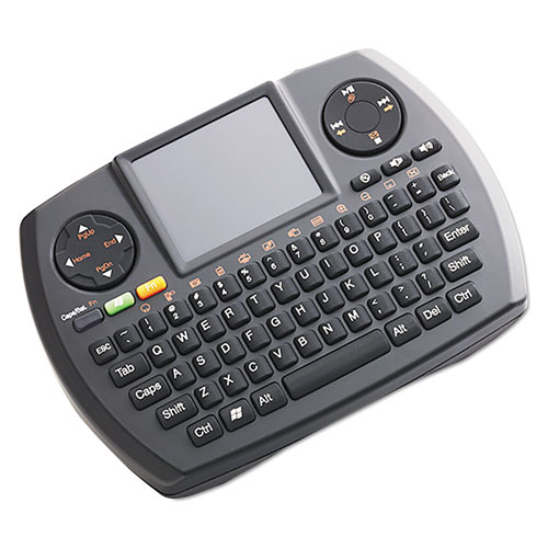 SMK-Link Electronics Wireless Ultra Mini Touchpad Keyboard, Black