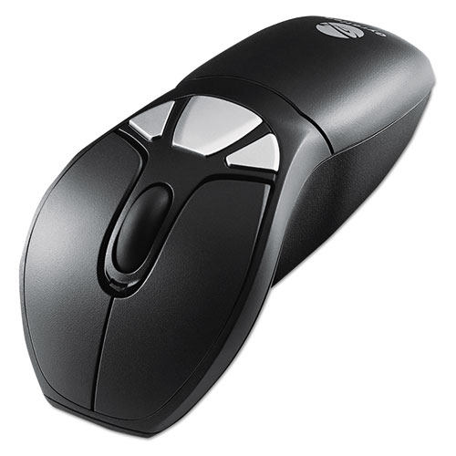 Gyration® Air Mouse GO Plus, USB, Black/Silver