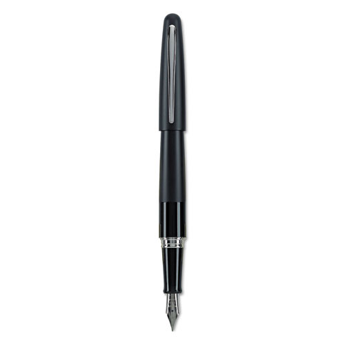 Pilot® MR Metropolitan Collection Fountain Pen, Black Ink, Black Barrel, Medium Point